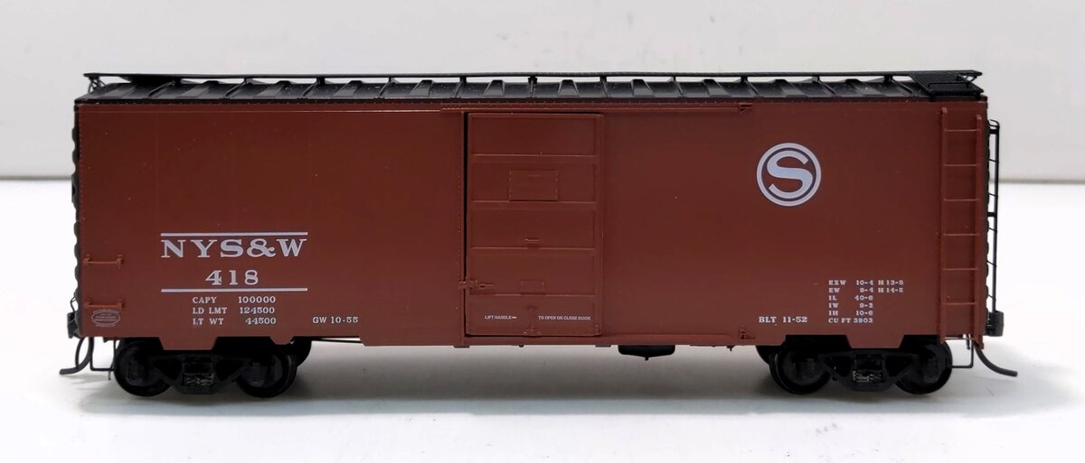 Kadee 4024 HO New York, Susquehanna & Western 40' PS-1 Boxcar #418