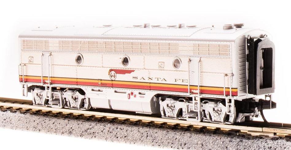 Broadway Limited 3802 N Santa Fe EMD F7B Diesel Locomotive #328B w/ Sound & DCC