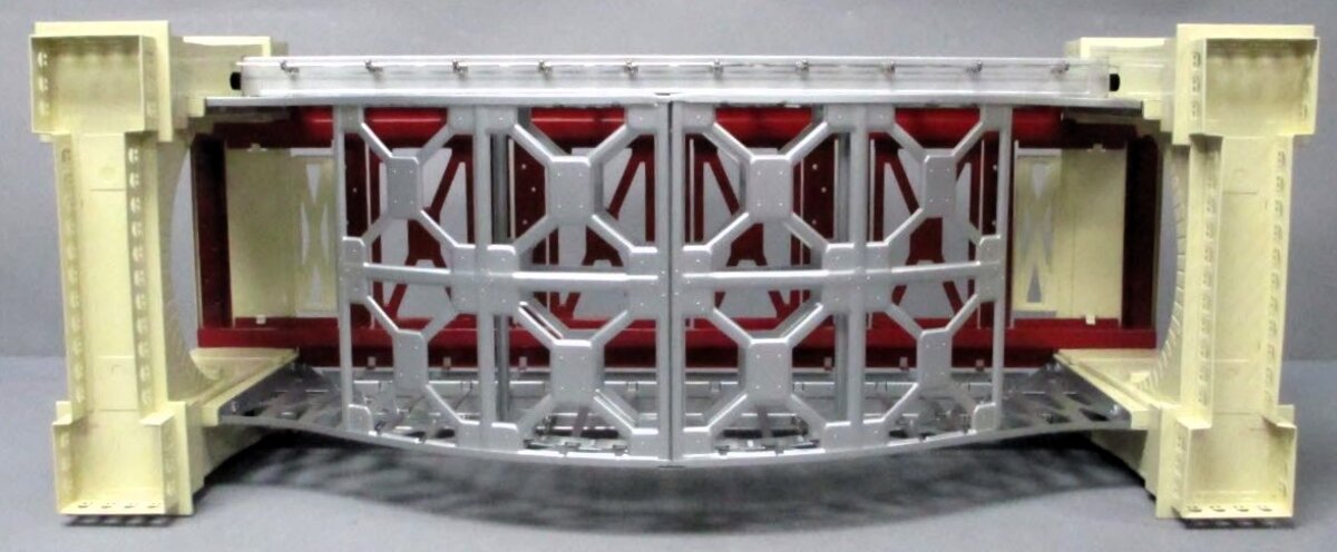 Lionel 6-32999 Standard Gauge Hellgate Bridge (Red and Cream)
