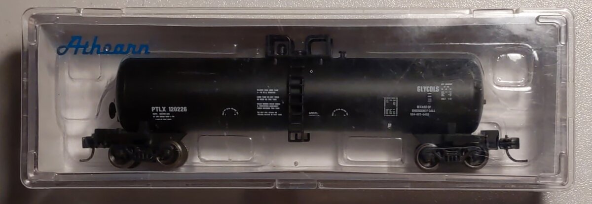 Athearn 10237 N Scale PTLX 50' RTC 20K GS Tank Car #120226