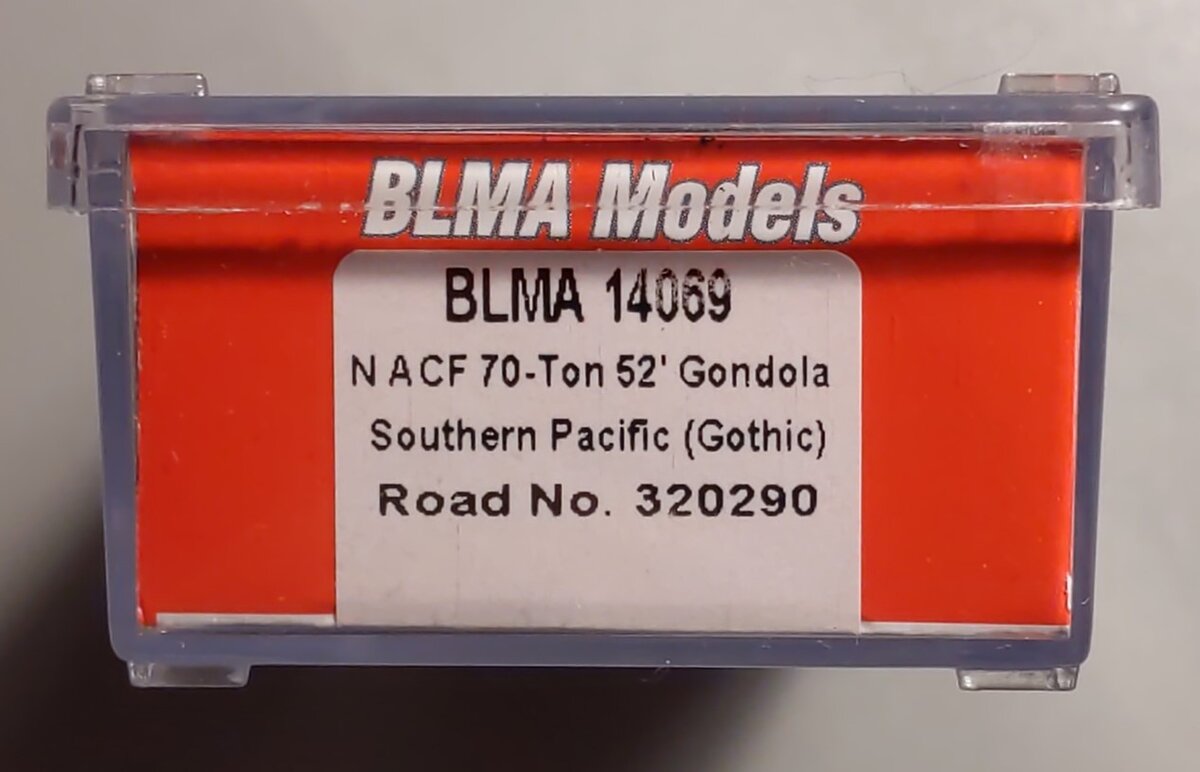 BLMA Models 14069 N Southern Pacific/Gothic ACF 70-Ton 52' Gondola #320290