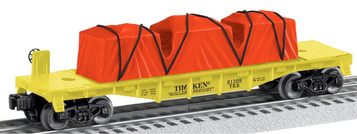Lionel 6-81205 O Gauge USA/Timken Flatcar