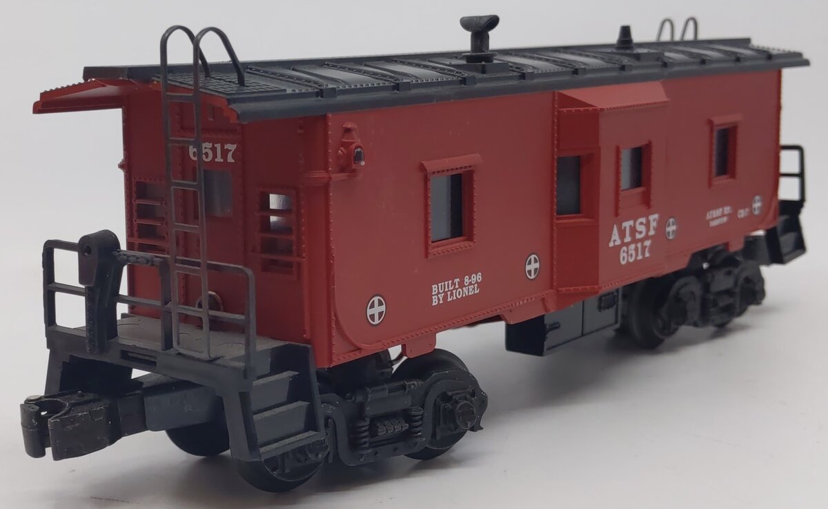 Lionel 6-19732 O Gauge AT&SF Bay Window Caboose #6517