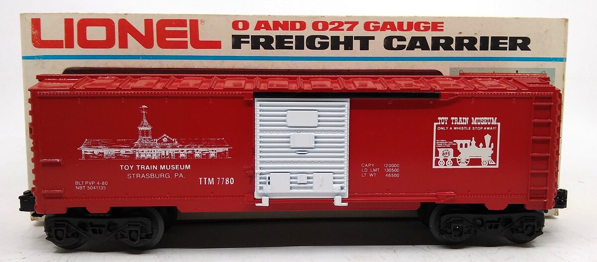 Lionel 6-504-1135 O TCA Museum Boxcar #7780