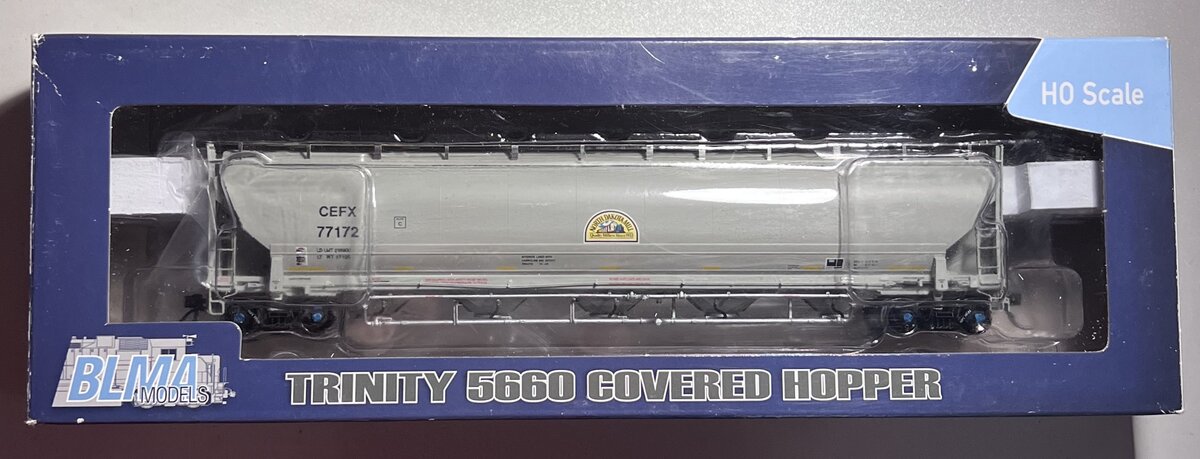 BLMA Models 54016 HO North Dakota Mill Trinity 5660 PD Covered Hopper #77172