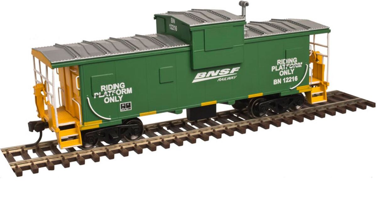 Atlas 20004144 HO Scale BNSF Extended Vision Caboose #12216