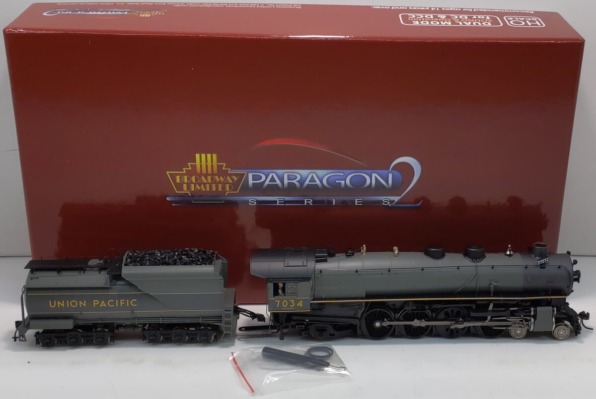Broadway Limited 2208 HO UP Class MT-73 4-8-2 with Coal Tender #7034 w/DCC&Sound