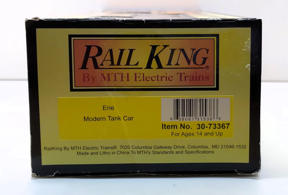 MTH 30-73367 O Erie Modern Tank Car #108250