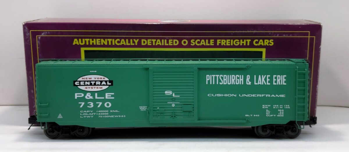 MTH 20-93583 O Pittsburgh & Lake Erie 50’ PS-1 Boxcar w/Youngstown Door #7370