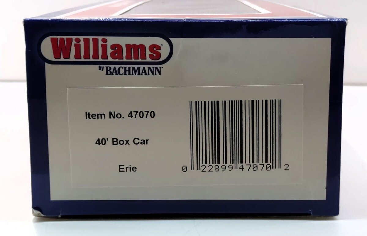 Williams 47070 O Erie 40' Boxcar #71570