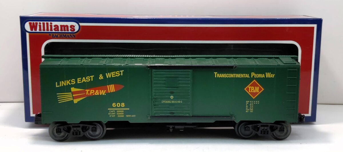 Williams 47073 WM 40' Box Toledo/Peoria & Western O