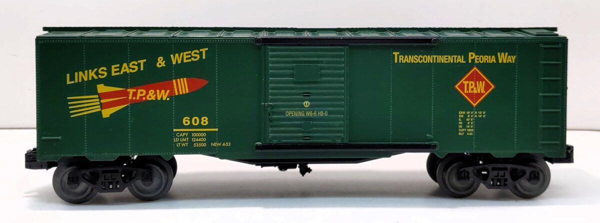 Williams 47073 WM 40' Box Toledo/Peoria & Western O