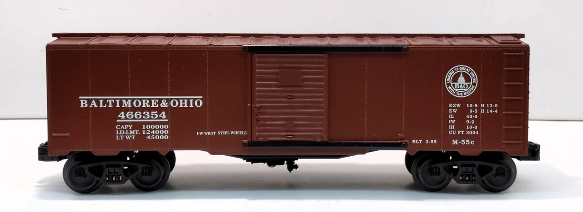 Williams 47068 O B&O Capital Dome 40' Boxcar
