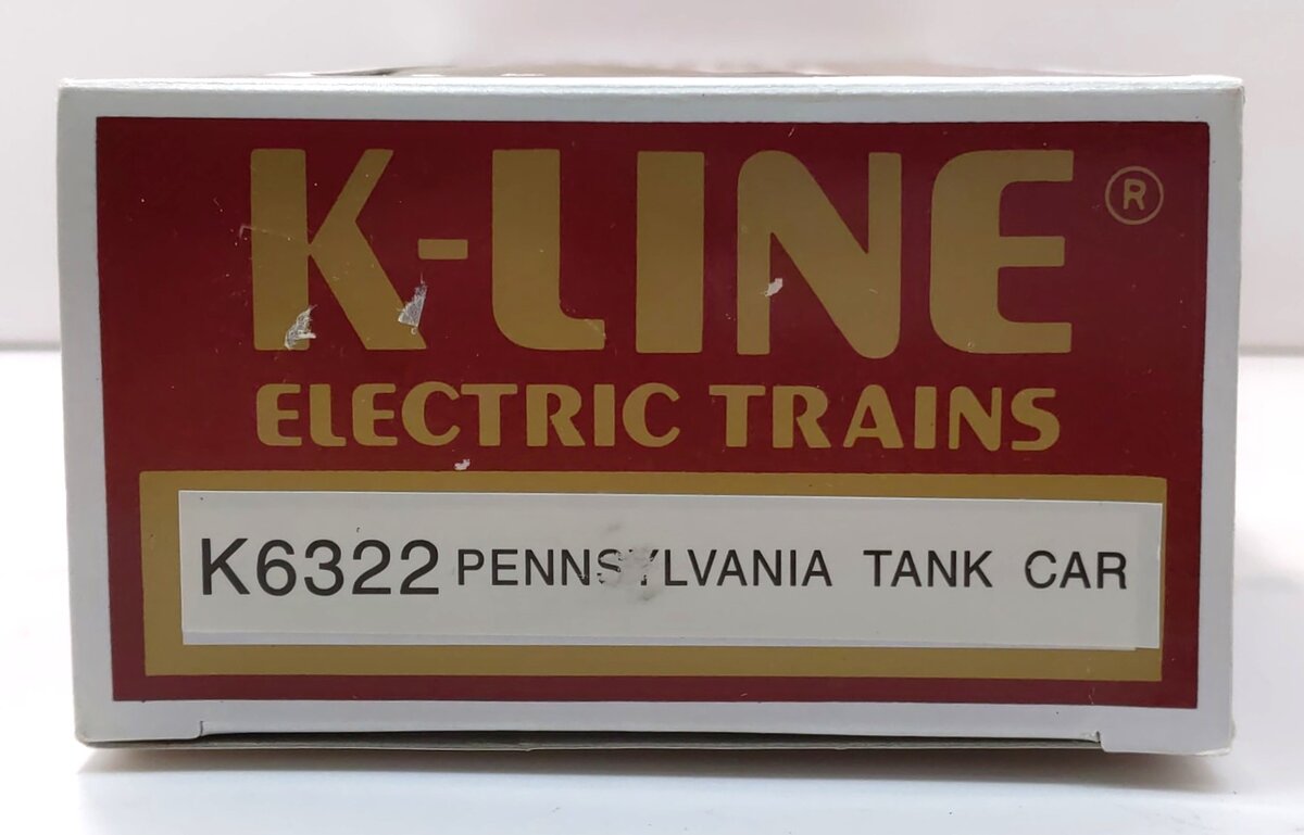 K-Line K6322 O Gauge Pennsylvania Classic Tank Car