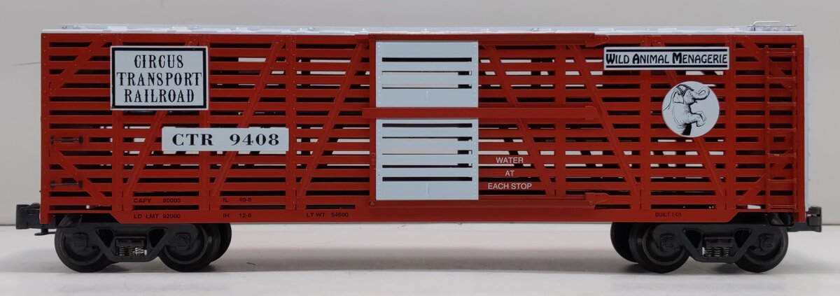 K-Line K763-5302 O Gauge Circus Transport Stock Car
