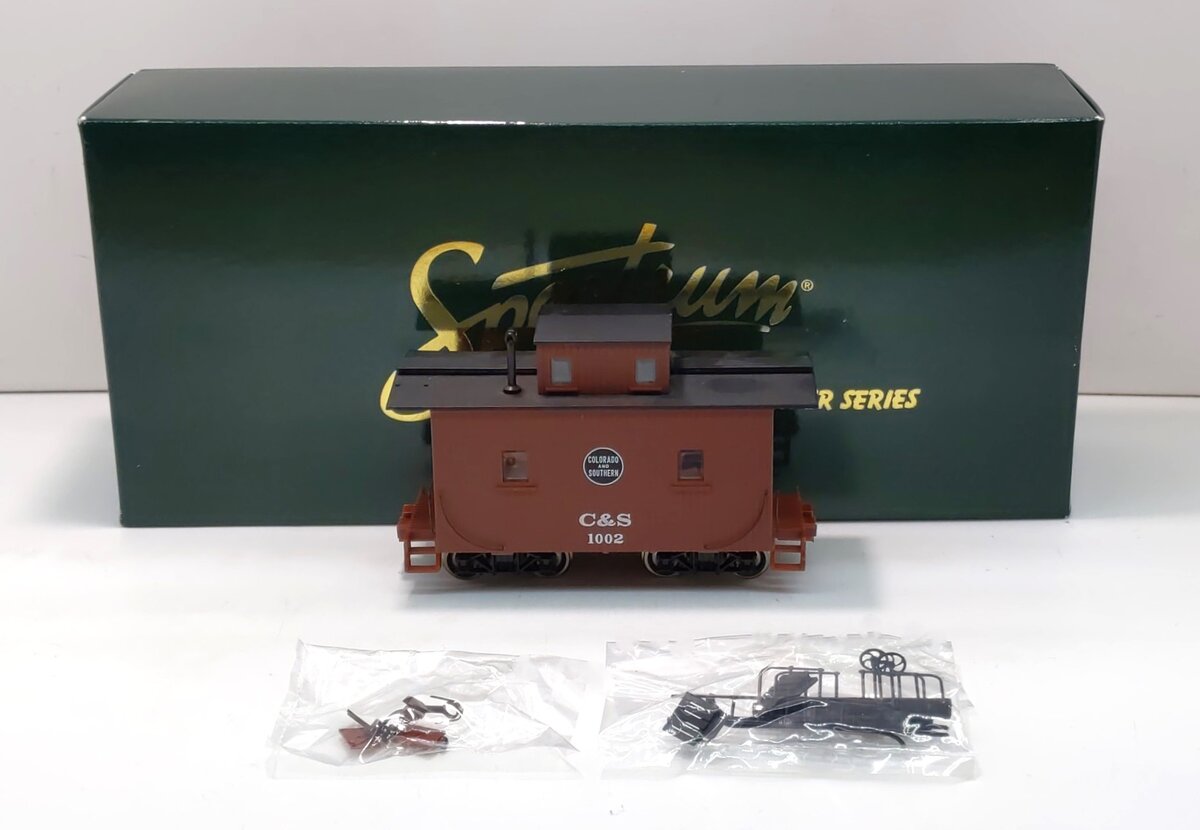 Bachmann 27723 On30 Colorado & Southern 8-Wheel Bobber Caboose #1002 w/Lights