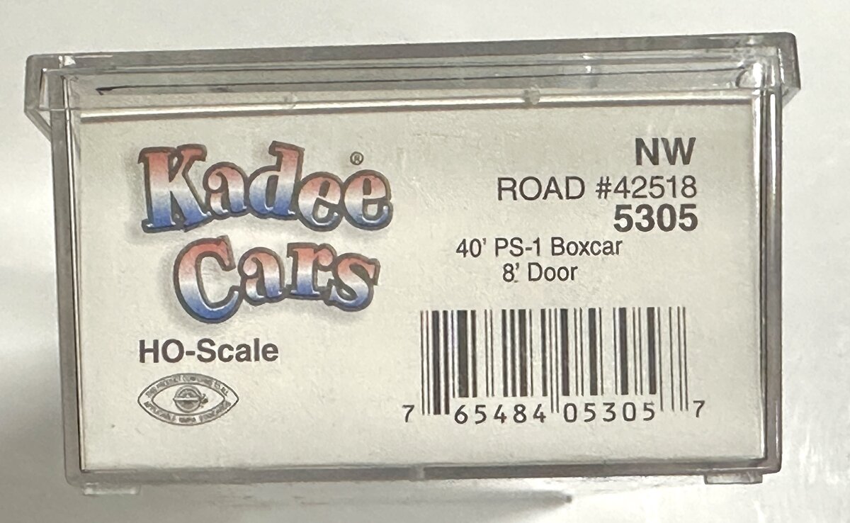 Kadee 5305 HO Norfolk & Western PS-1 40' Boxcar with 8' Door #42518