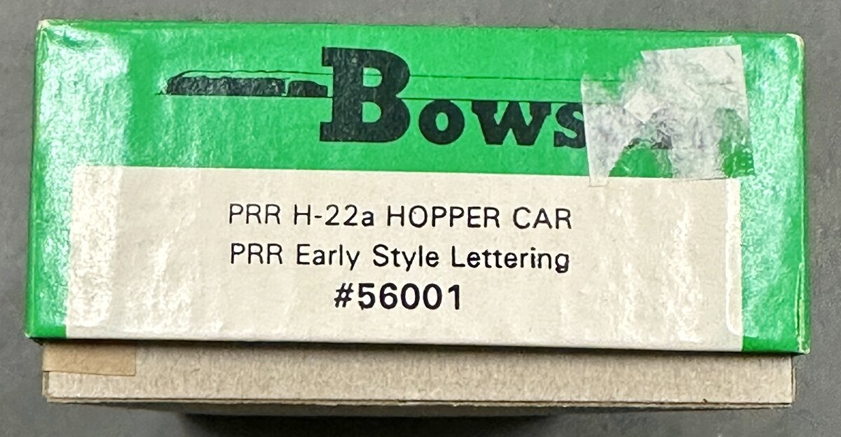 Bowser 56001 Pennsylvania H22a 4-Bay Hopper (Early Style Lettering)