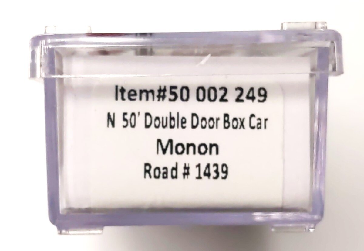 Atlas 50002249 N Monon 50' Double Door Boxcar #1439