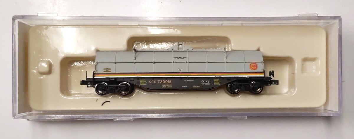 Atlas 50001523 N Scale KCS 42' Coil Steel Car w/Fishbelly Sides #720016