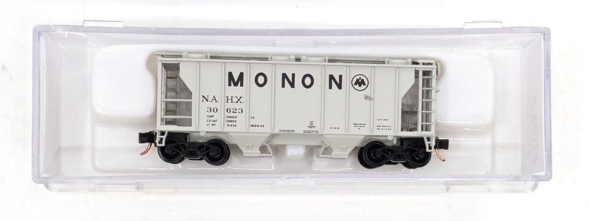 Atlas 50001822 N Monon Trainman PS-2 Covered Hopper #30623