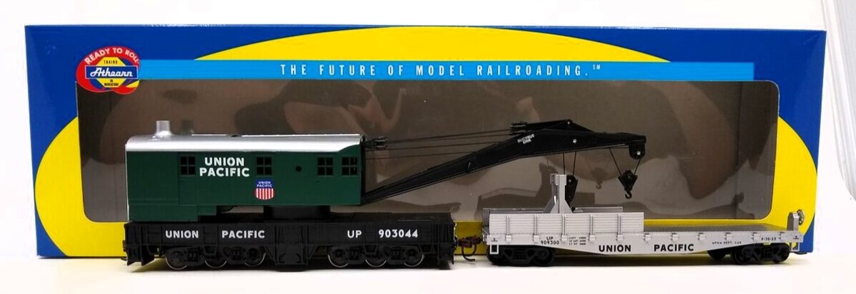 Athearn 7528 HO Union Pacific 250Ton Crane with Tender