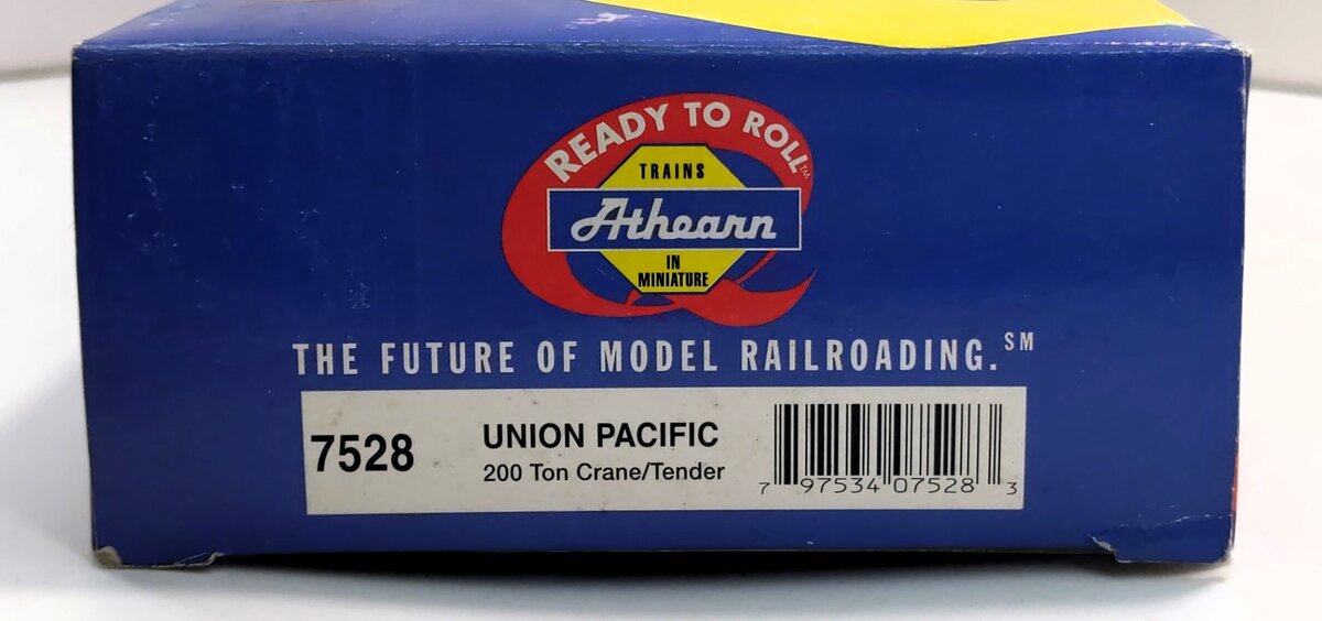 Athearn 7528 HO Union Pacific 250Ton Crane with Tender