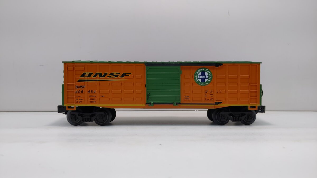 Lionel 6-81000 O BNSF Waffle-Side Boxcar