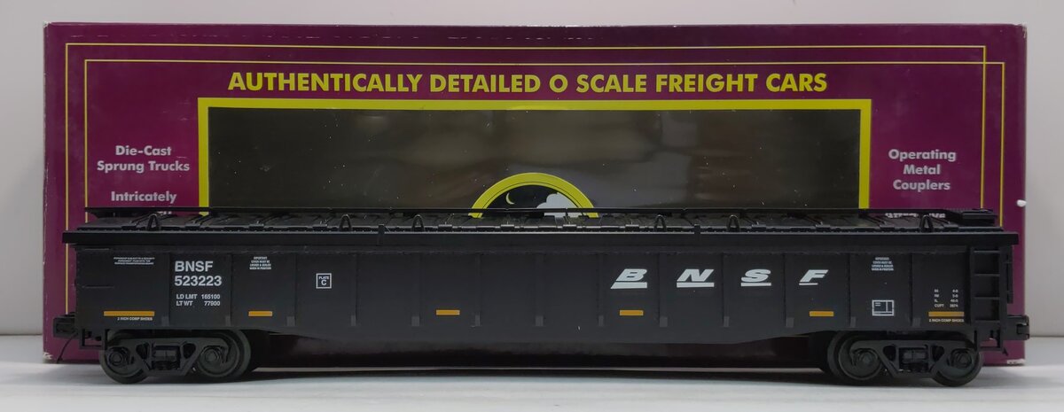 MTH 20-95203 O BNSF Premier Gondola Car with Cover