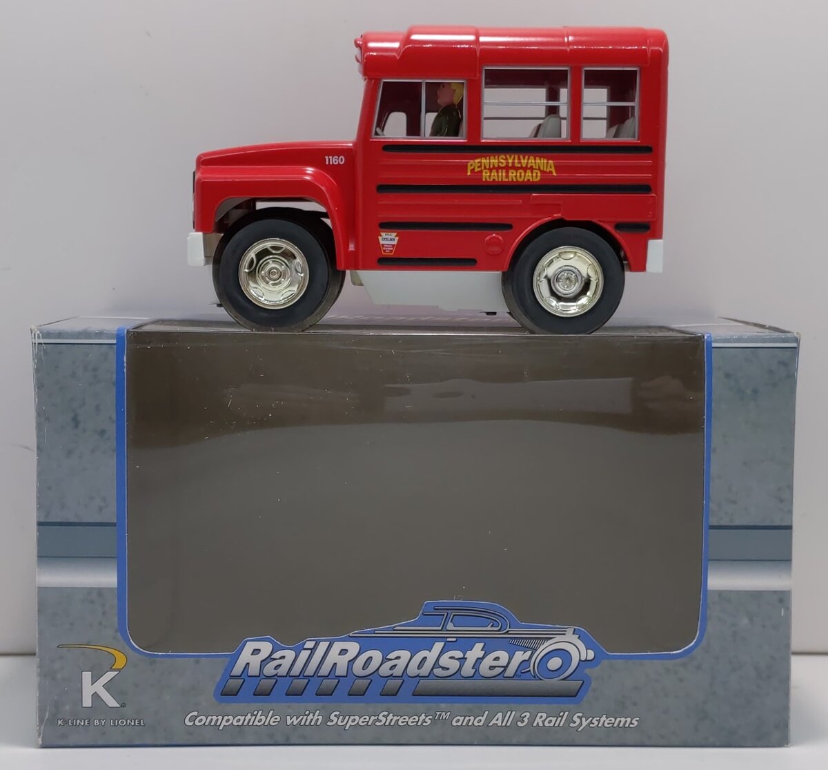 K-Line 6-22638 O Pennsylvania Crew Bus #1160