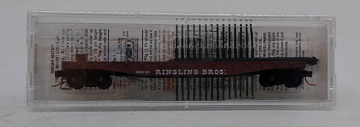 Micro-Trains 04500393 N RBBX 50' Fishbelly Side Flatcar #RBX33