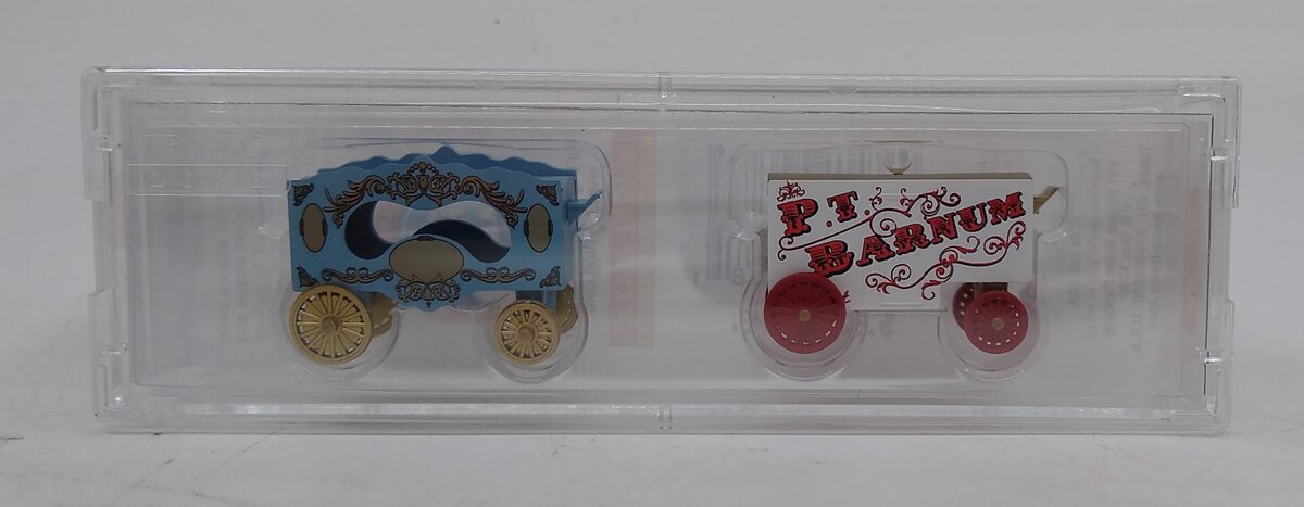 Micro-Trains 47000089 N P.T. Barnum Vintage Circus Wagon (Set of 2)
