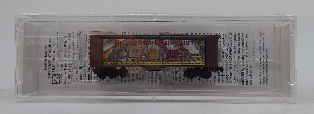 Micro-Trains 51500609 Z Ringling Bros 40' Double Sheathed Wood Box Car #9