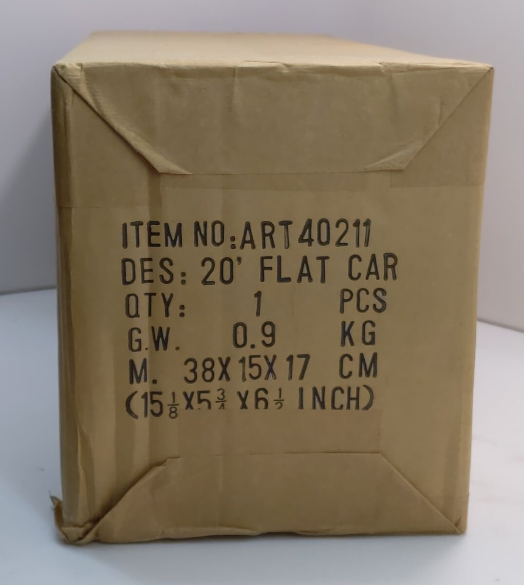 Aristo-Craft 40211 G D&RGW 20' Flatcar