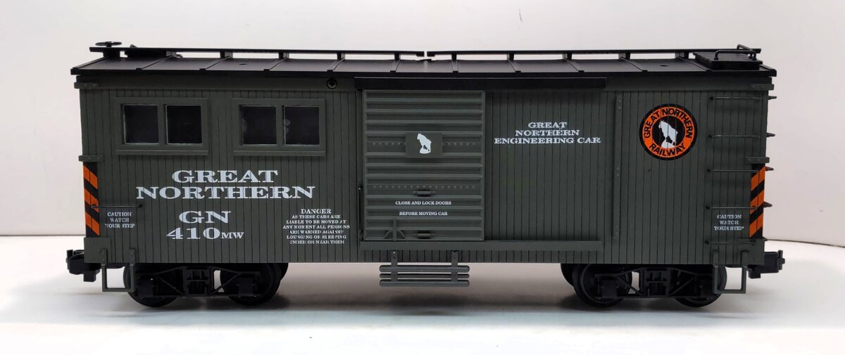USA Trains R18591 G Great Northern Drak Green Engineering Car #410