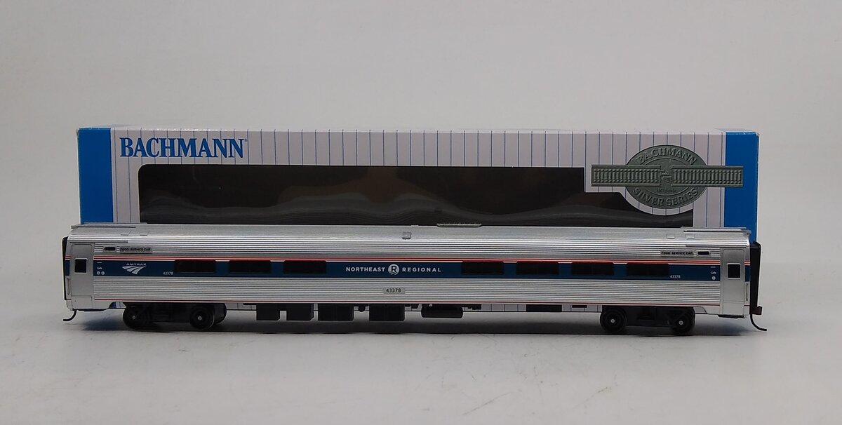 Bachmann 13118 HO NE Regional Phase VI Amfleet I Cafe Car #43378
