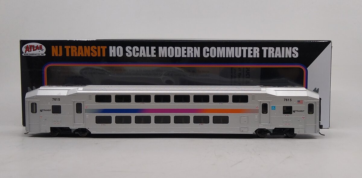 Atlas 20006104 HO NJ Transit Multi-Level Trailer #7615