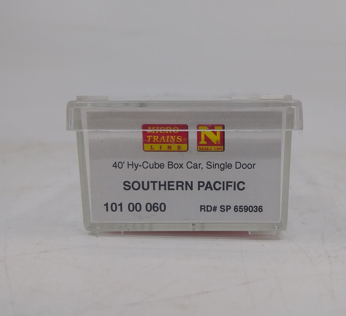 Micro-Trains 10100060 N Southern Pacific 40' Single Door Hi-Cube Boxcar #659036