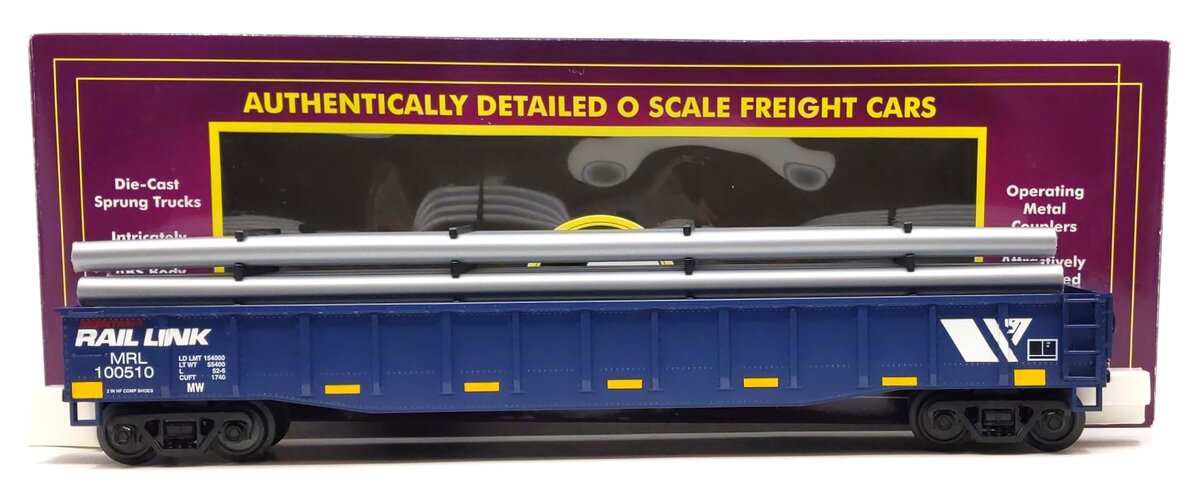 MTH 20-98757 Montana Rail Link Gondola #100503 w/Pipe Load