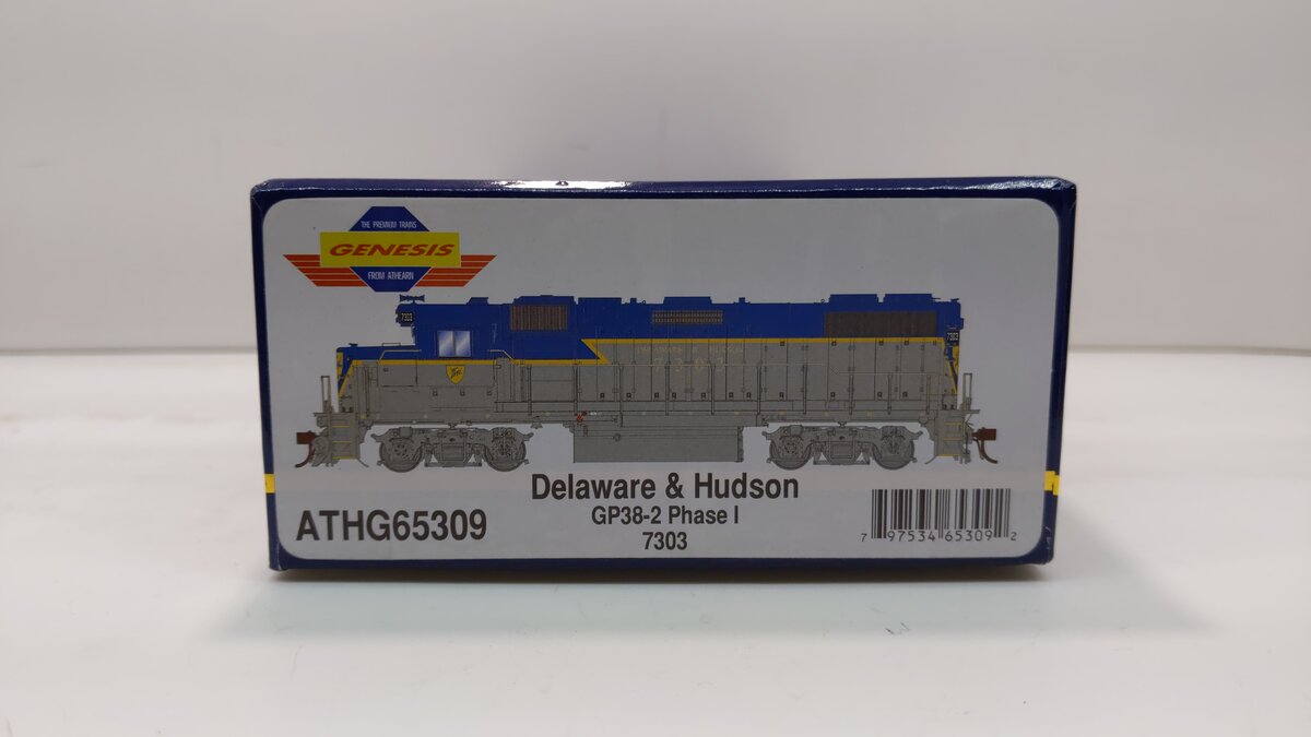 Athearn G65309 HO Delaware & Hudson GP38-2 Phase 1a Diesel