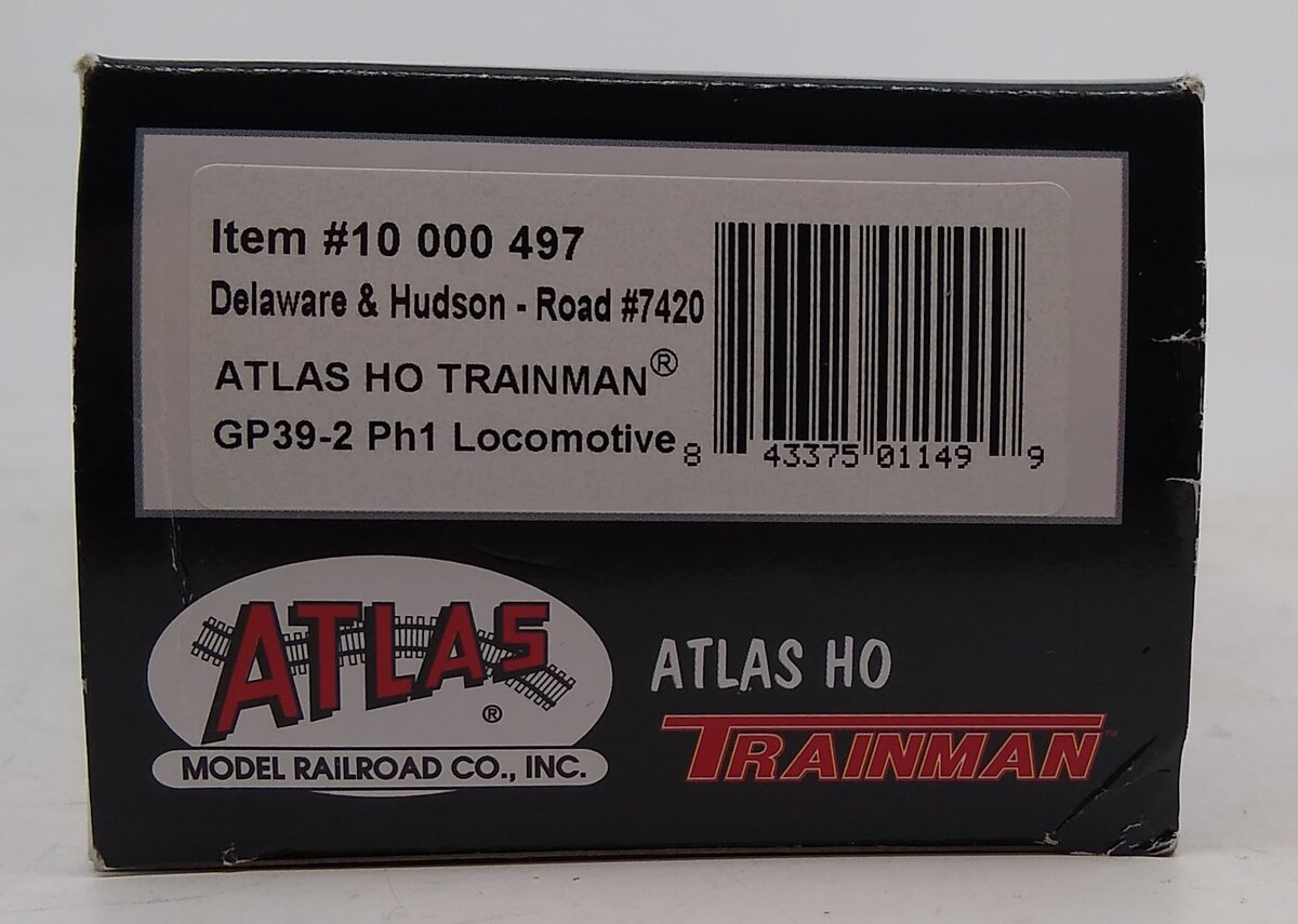 Atlas 10000497 HO DH Trainman EMD GP39-2 Phase 1 Diesel Locomotive #7420