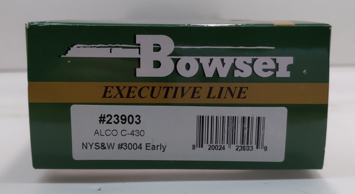 Bowser 23903 HO Scale NYSW Alco C-430 Early Diesel Locomotive #3004