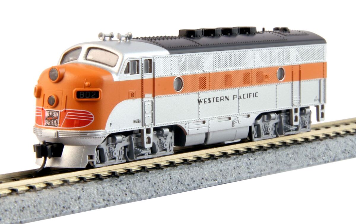 Kato 176-1203 N Western Pacific EMD F3A Diesel Locomotive