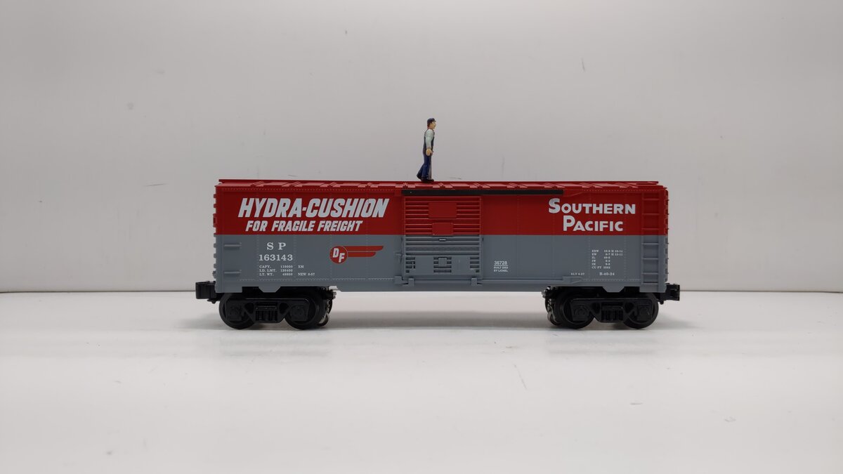 Lionel 6-36728 O Gauge Southern Pacific Walking Brakeman Car #163143