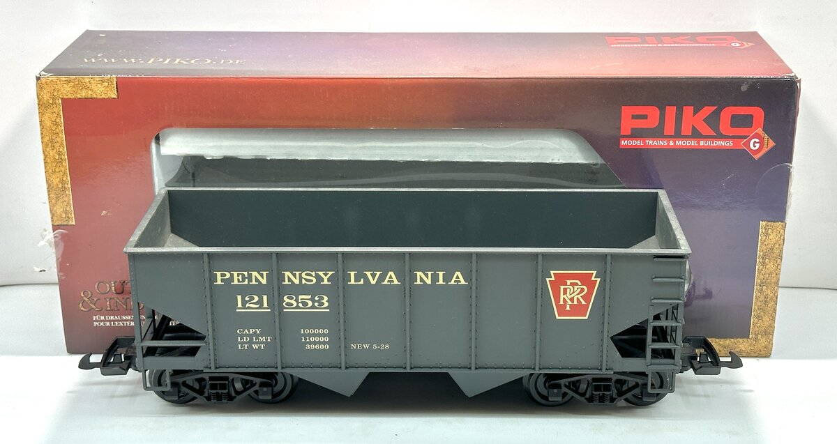 Piko 38821 G Pennsylvania Rail Road Rib-Side Hopper Brunswick # 121853