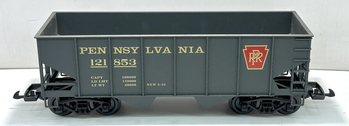 Piko 38821 G Pennsylvania Rail Road Rib-Side Hopper Brunswick # 121853
