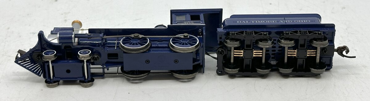 Bachmann 52703 HO B&O 4-4-0 Steam Loco w/Wood Tender Load w/Sound & DCC