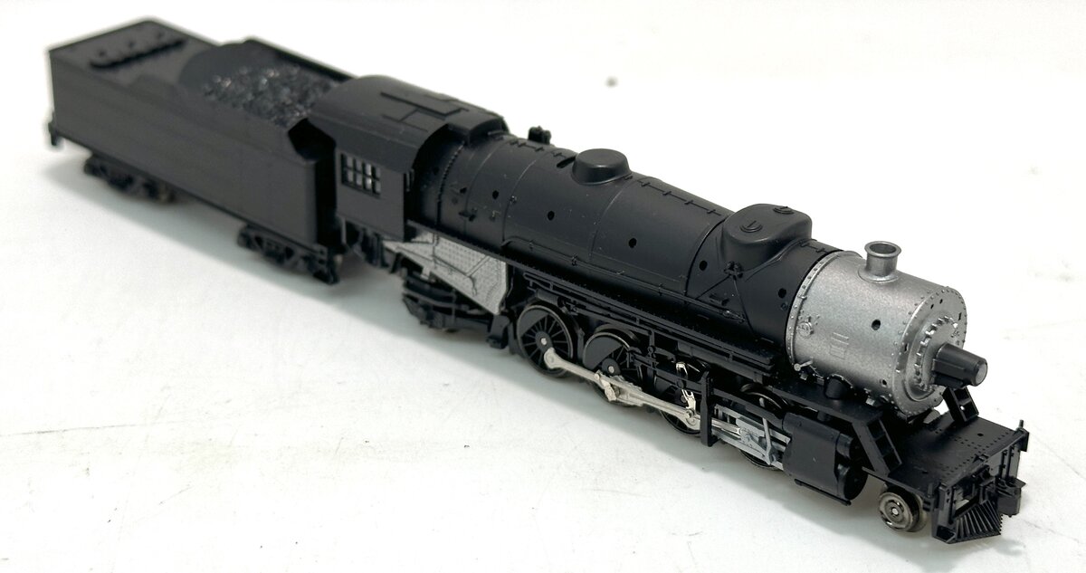 Kato 126-0200 N Scale Undecorated 2-8-2 Heavy Mikado Steam Locomotive & Tender