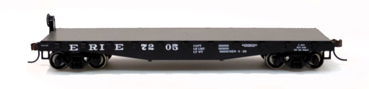 Athearn 97730 HO Erie 40' Flat Car #7205