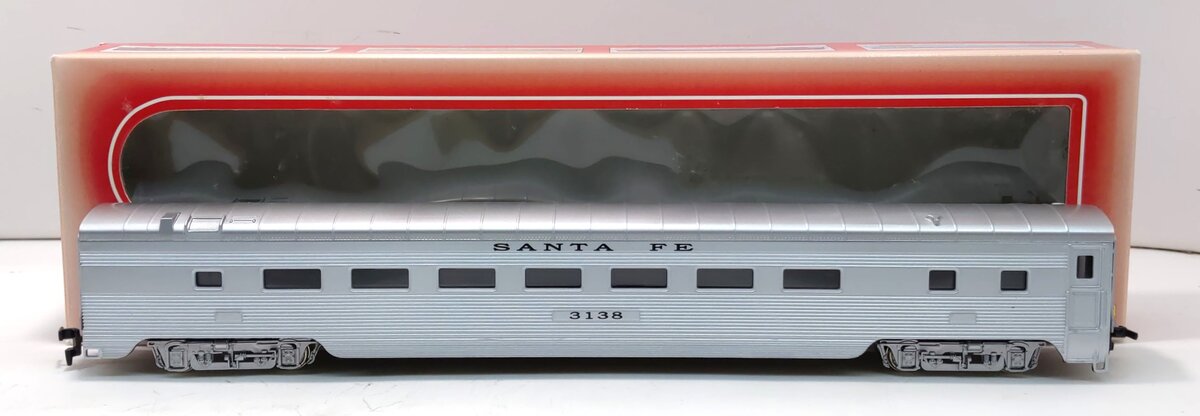 IHC 47781 HO Santa Fe Corrugated Side Pullman Standard Passenger Coach #3138